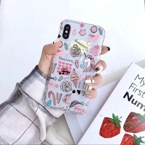 Unicorn- iPhone X/XS Clear Case